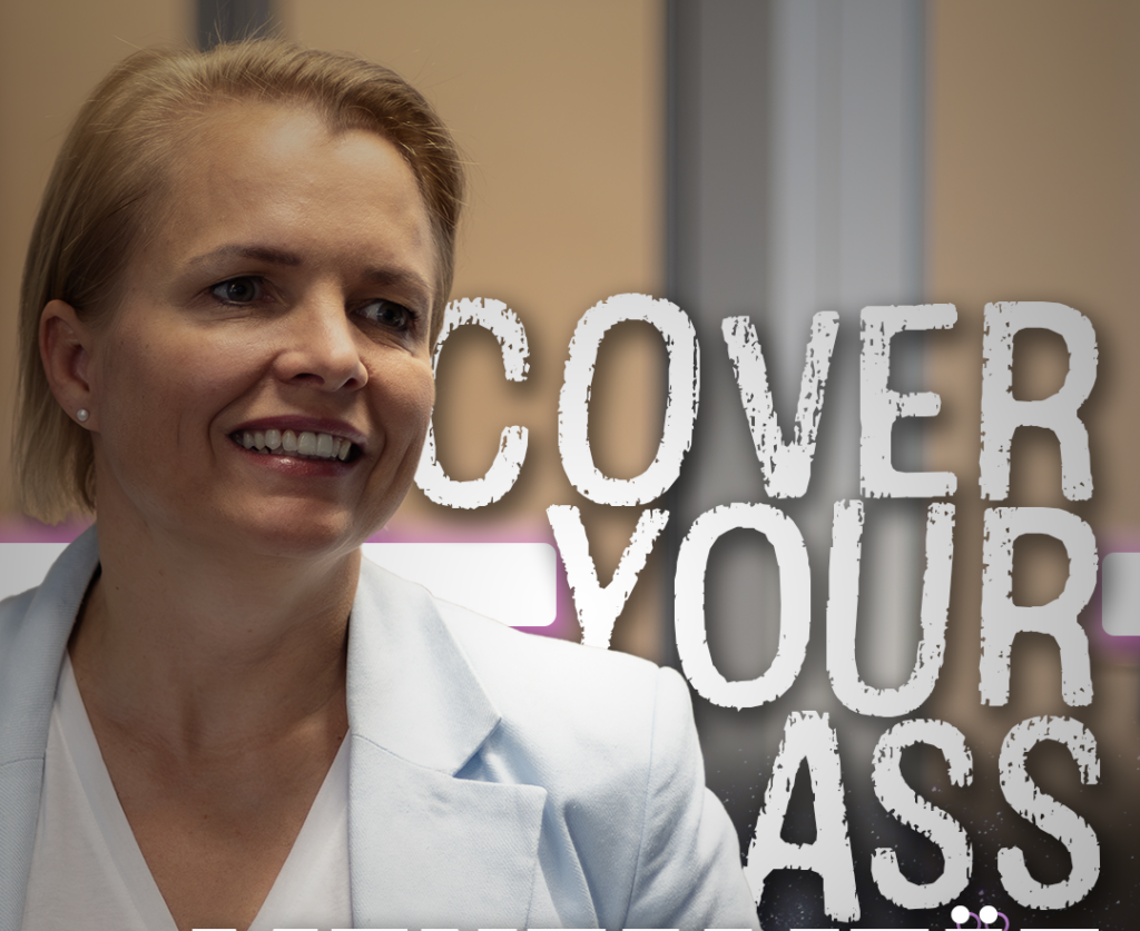 Visual Reference: Cover Your Ass Mentalität